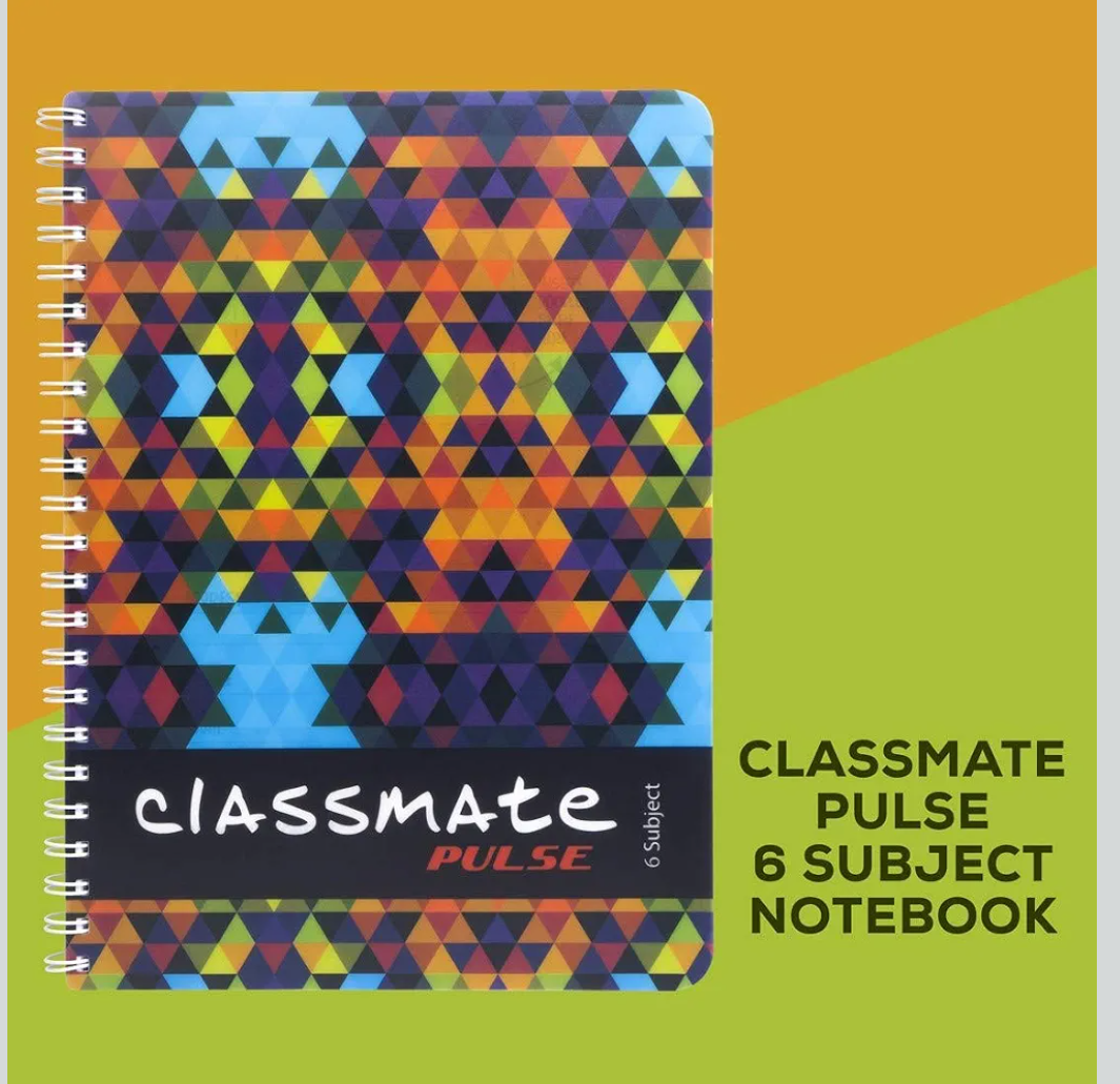 Classmate Pulse 297x210 A4 Spiral HINDI Page 180 Pack of 6
